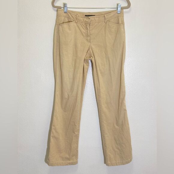 Theory - Light Tan Straight Leg Corduroy Pants - size 6 (29) - Picture 1 of 5